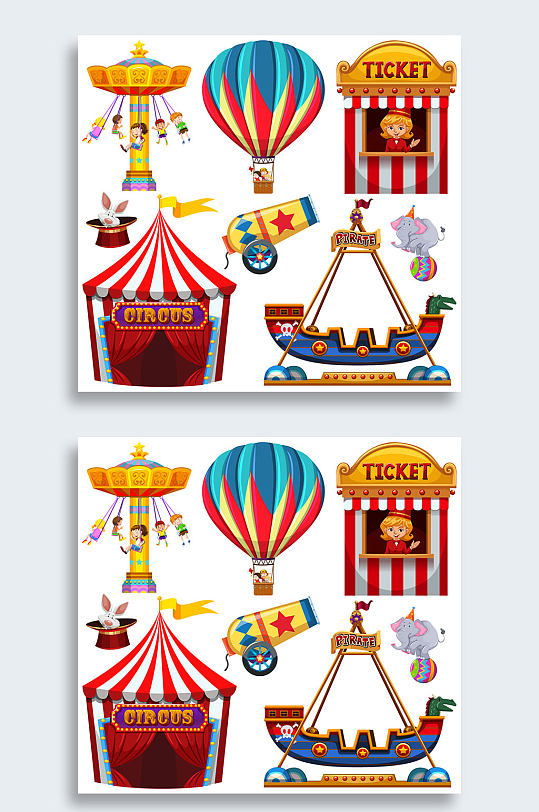 马戏团元素大集锦