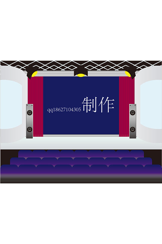 精品舞台背景设计-众图网