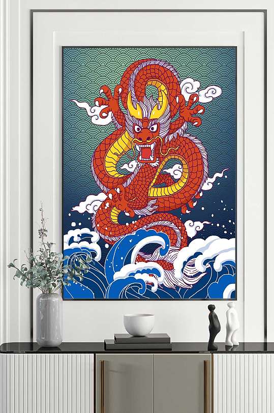 国潮新中式装饰画