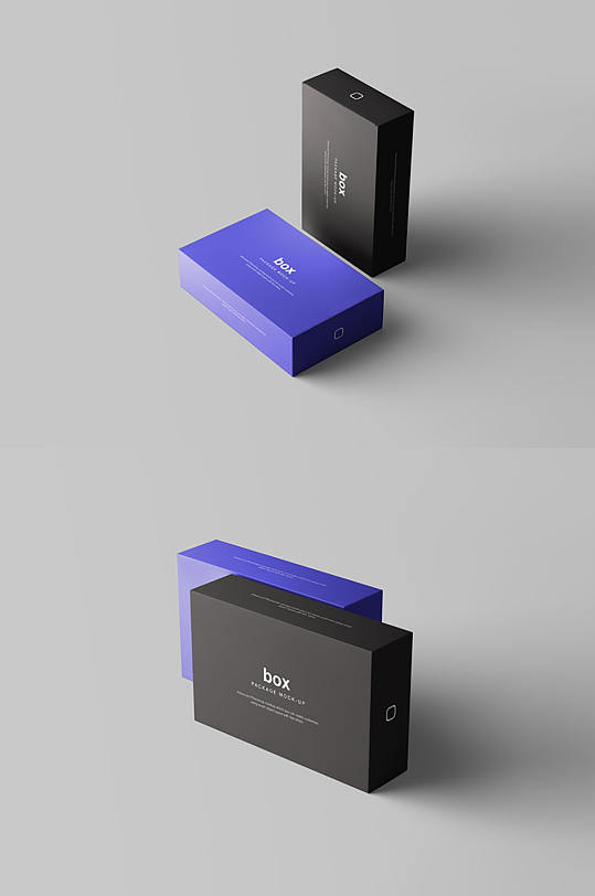 大气纸盒飞机盒包装盒样机-众图网