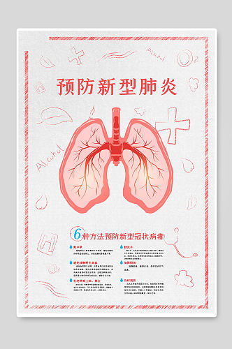 预防新型肺炎图片