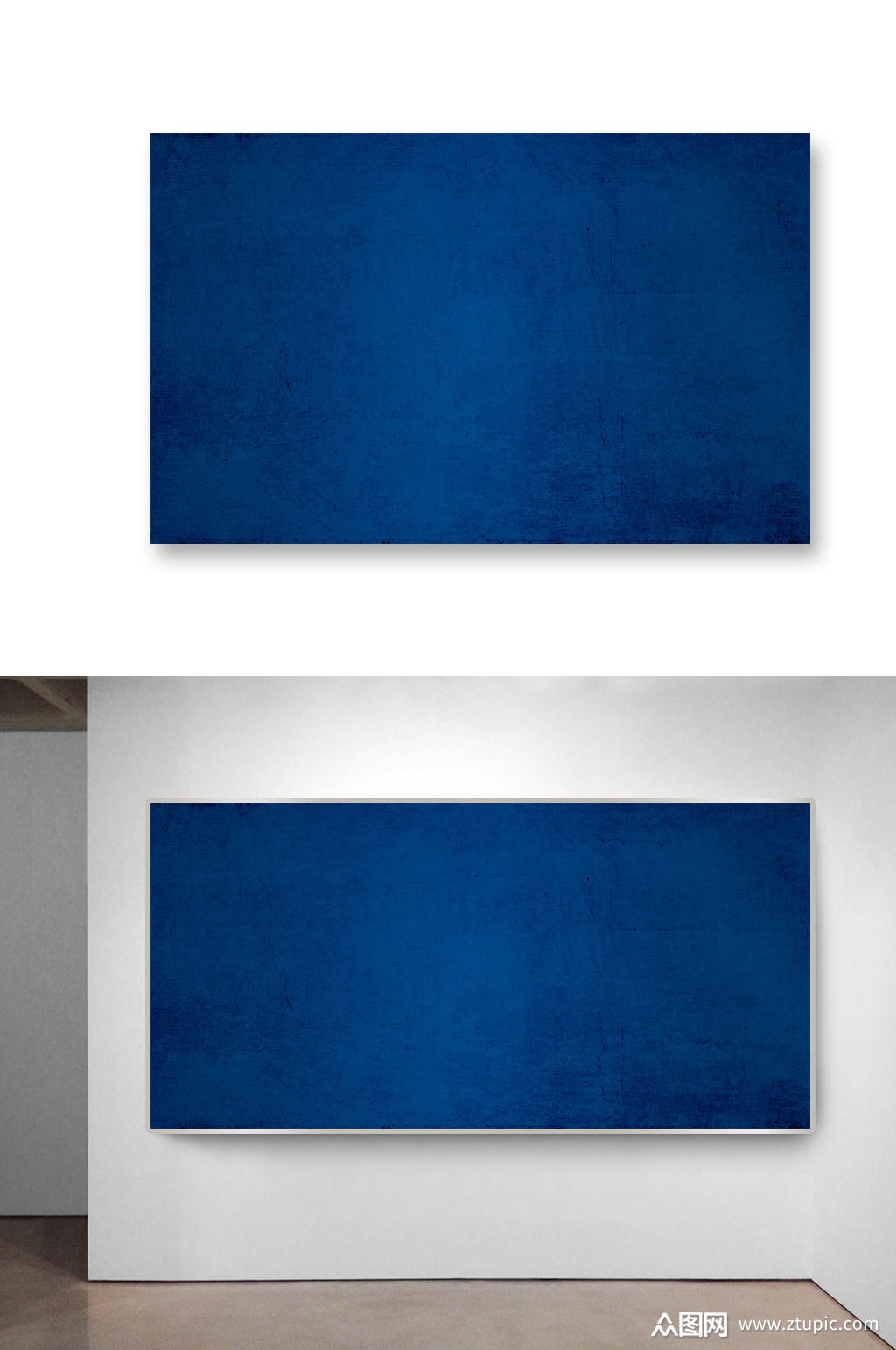 蓝色渲染布海报背景模板下载-编号3409559-众图网