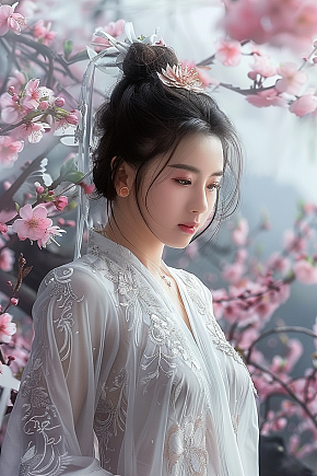 古装仙侠漂亮的美女形象素材下载-众图网
