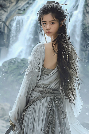 古装仙侠漂亮的美女形象素材下载-众图网