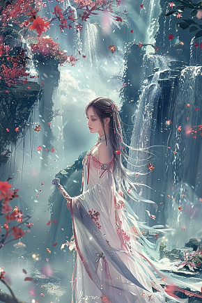 古装仙侠漂亮的美女形象素材下载-众图网