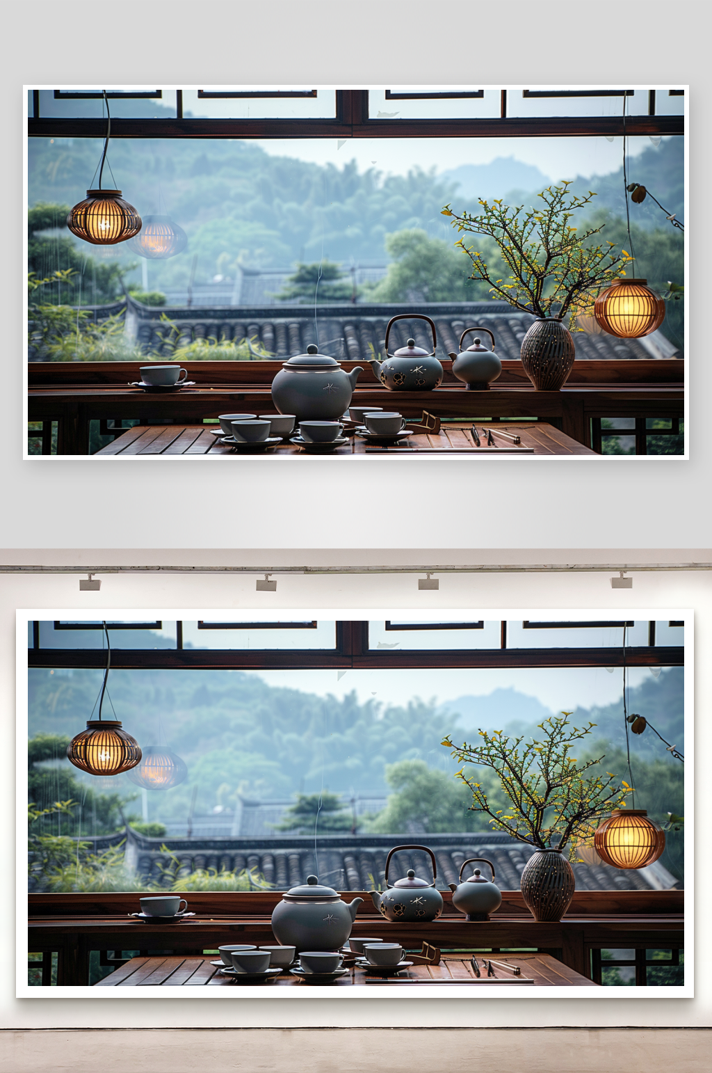 现代化中式风格建筑素材