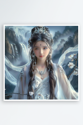 古装仙侠漂亮的美女形象素材下载-众图网