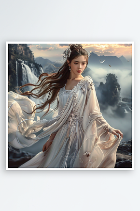 古装仙侠漂亮的美女形象素材下载-众图网
