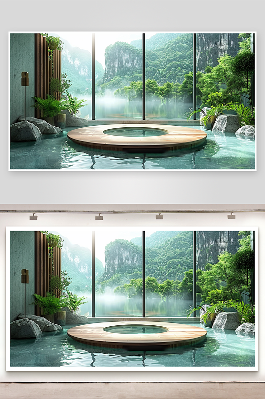 創(chuàng)意大氣古風電商拍攝場景