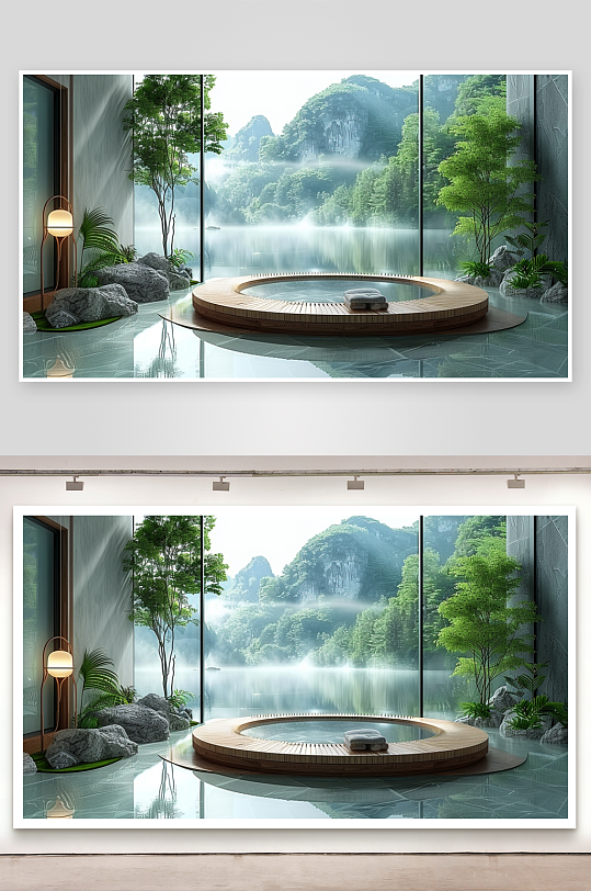 創(chuàng)意大氣古風(fēng)電商拍攝場景