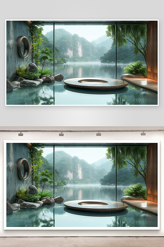 創(chuàng)意大氣古風(fēng)電商拍攝場景