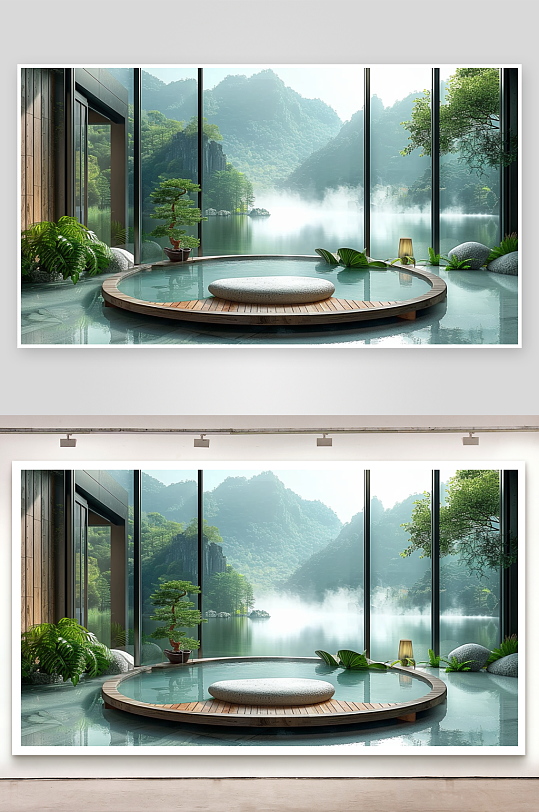 創(chuàng)意大氣古風(fēng)電商拍攝場景