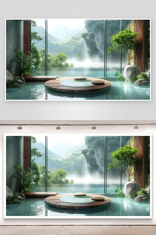 創(chuàng)意大氣古風(fēng)電商拍攝場景