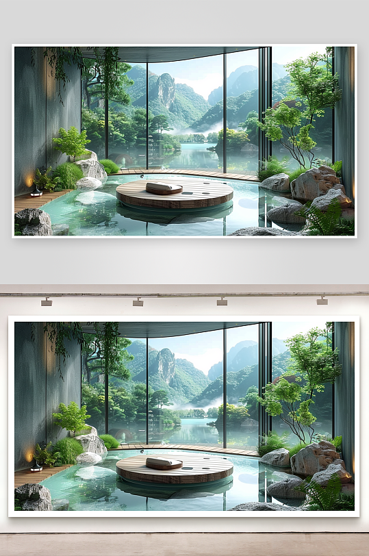 創(chuàng)意大氣古風電商拍攝場景