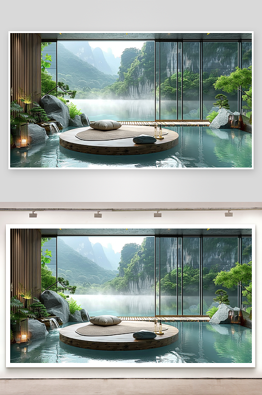 創(chuàng)意大氣古風電商拍攝場景