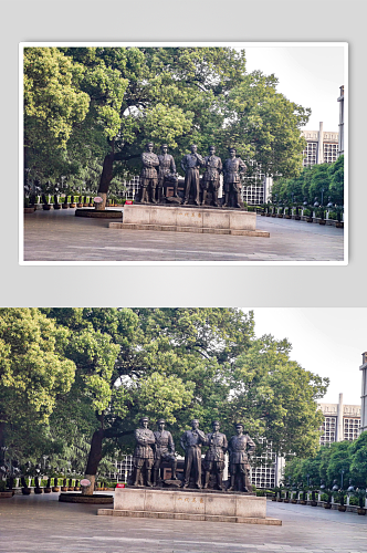 江西南昌八一起义纪念馆摄影图