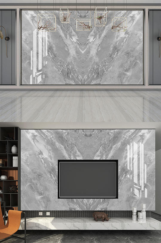灰色高清大理石纹背景墙-众图网