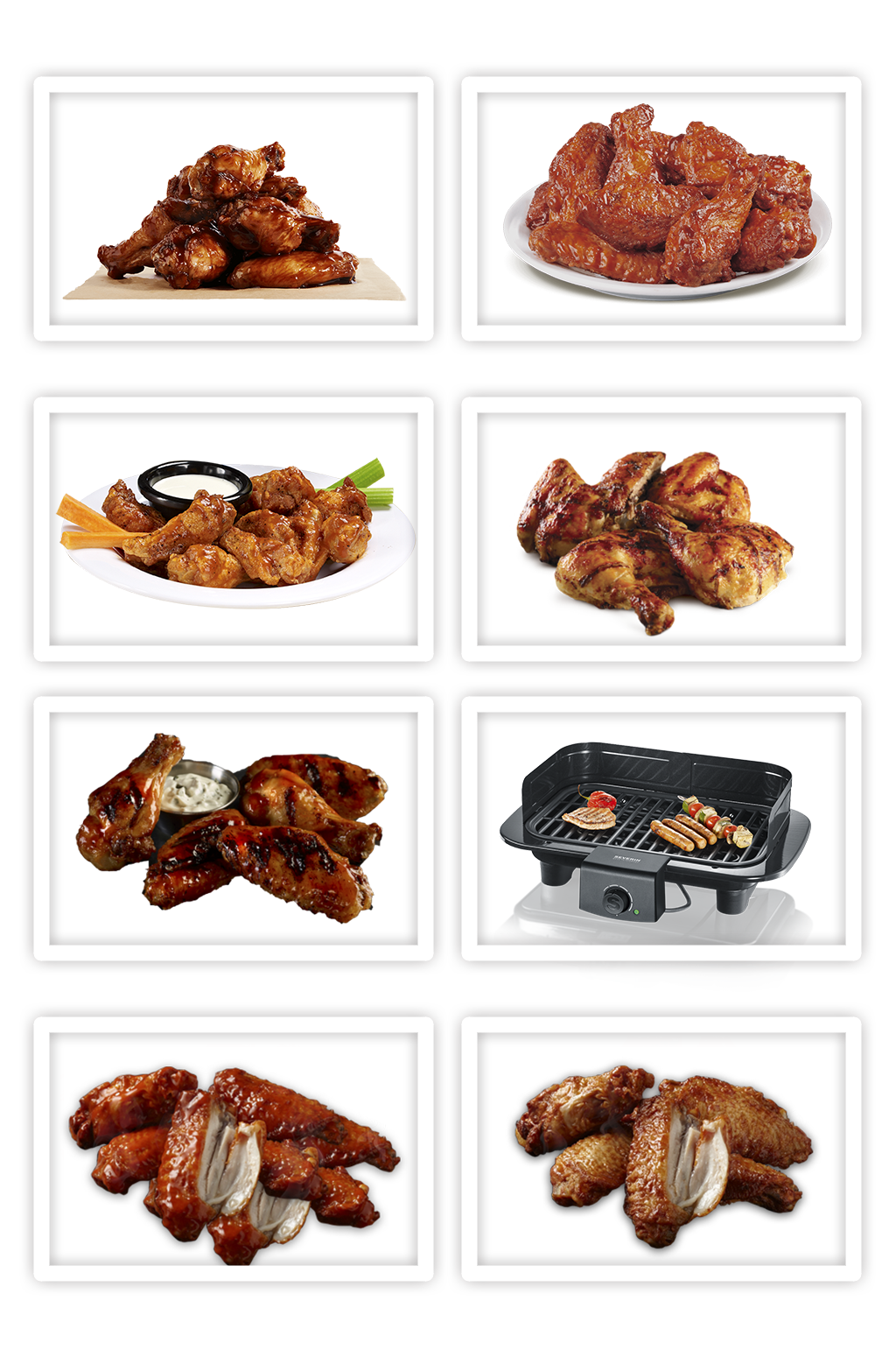 烧烤鸡翅红烧食物肉鸡肉五花肉素材