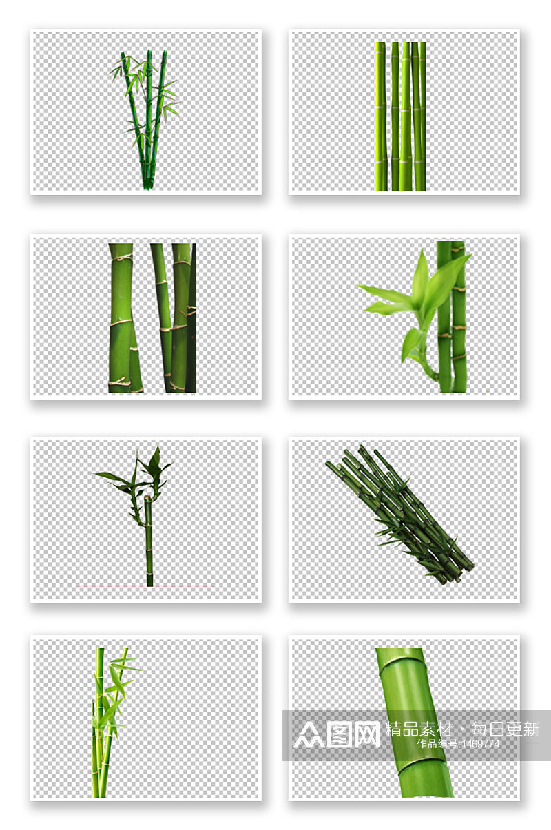 绿色竹子免扣素材免扣竹子素材