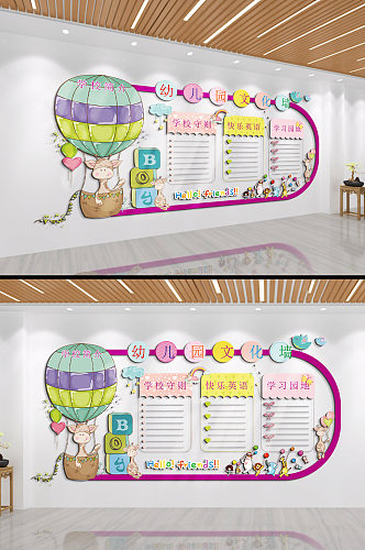 幼儿园创意文化墙