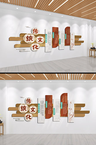 传统文化儒家思想学校文化墙