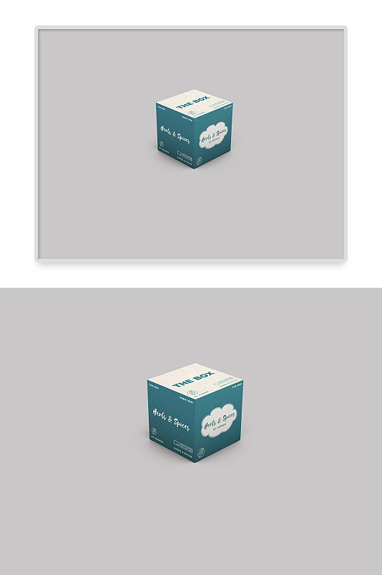 创意大气纸箱纸盒包装样机