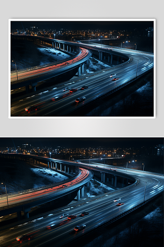 高速公路特写创意摄影图片