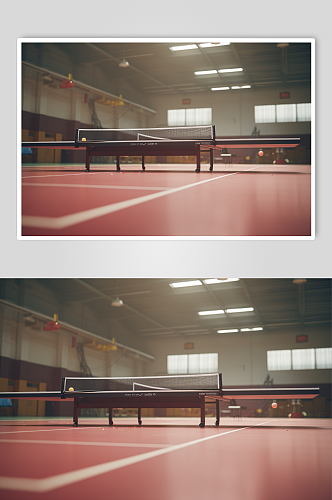 创意高清乒乓球馆摄影图