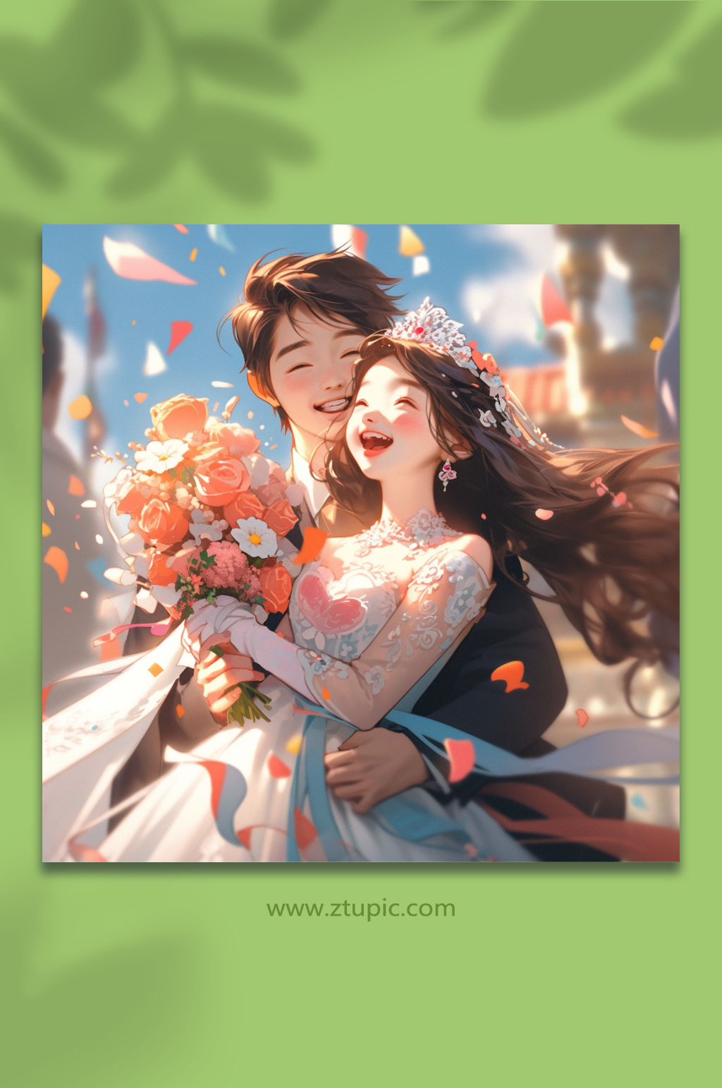 数字艺术高清人物婚礼图片素材