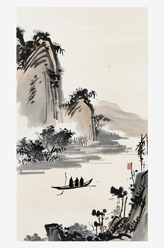 数字艺术中国水墨画