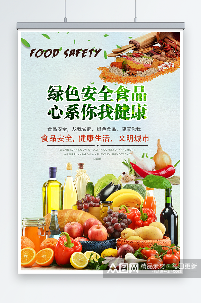 食品安全宣传海报素材
