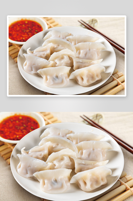 中式美食场景馄饨汤美食商业照片-众图网