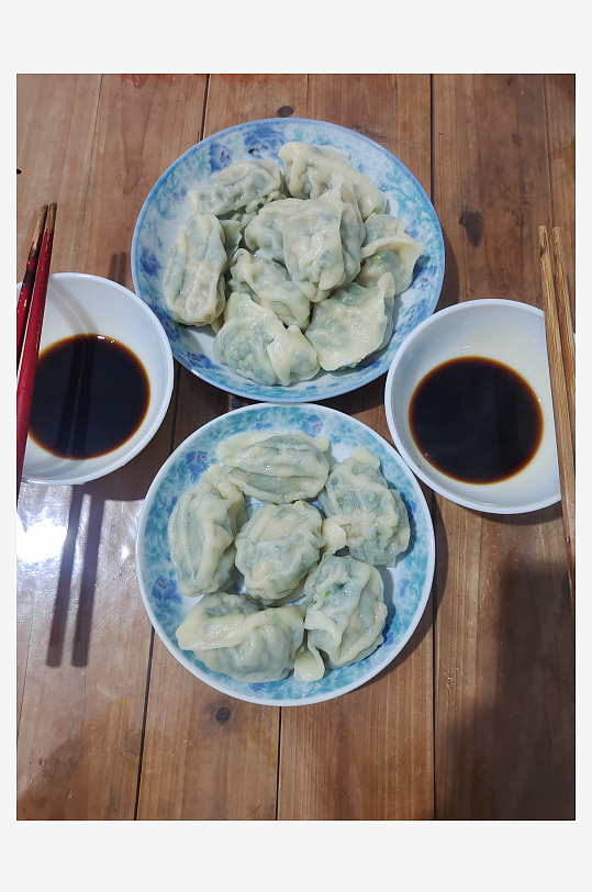 中式美食场景馄饨汤美食商业照片-众图网