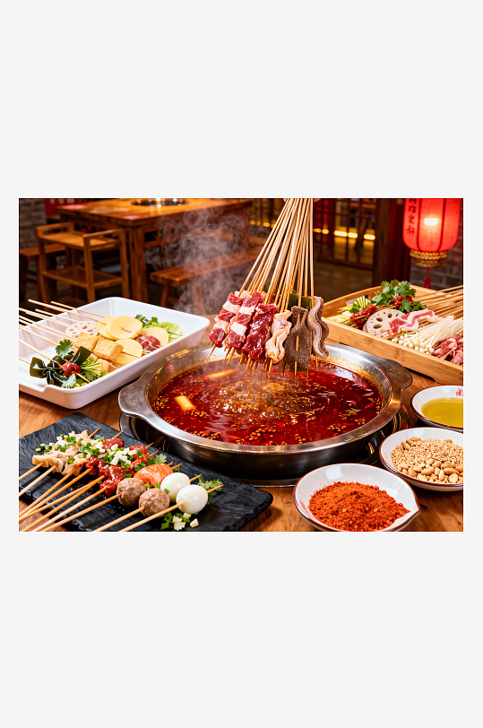 最新原创海鲜火锅盛宴高清摄影图-众图网