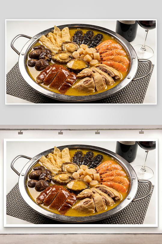 最新原创海鲜火锅盛宴高清摄影图-众图网