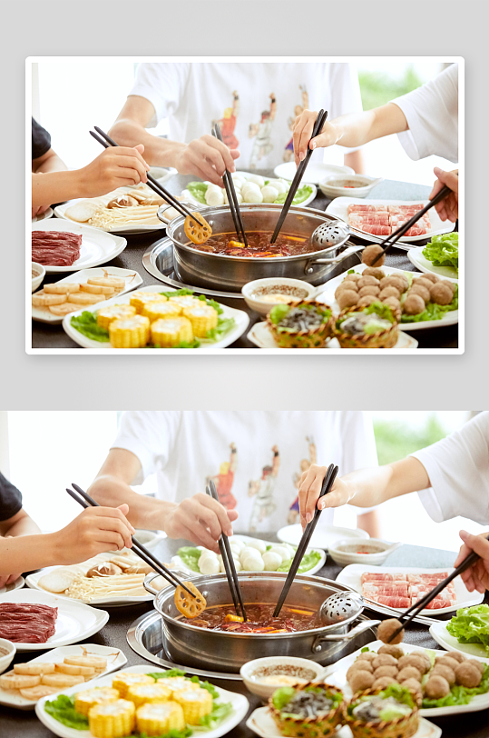 最新原创海鲜火锅盛宴高清摄影图-众图网