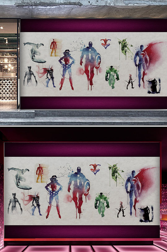 漫威卡通图片-漫威卡通素材下载-众图网