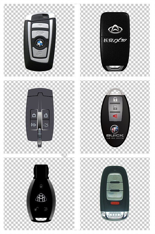 汽车钥匙素材图片