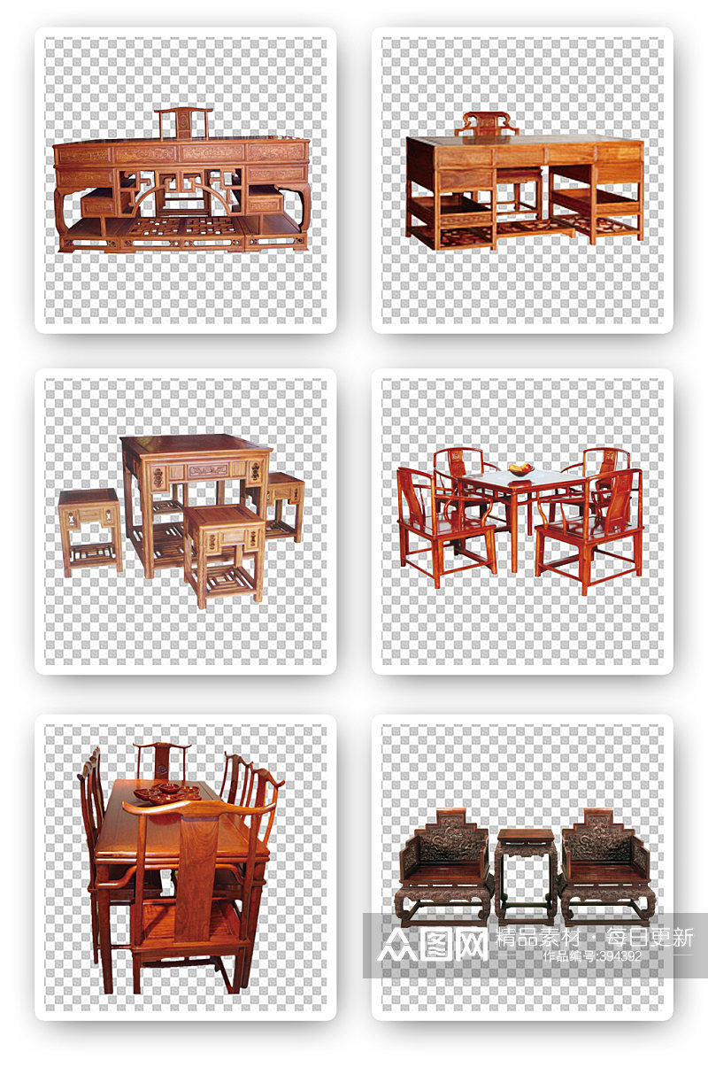 古典中式家具素材素材