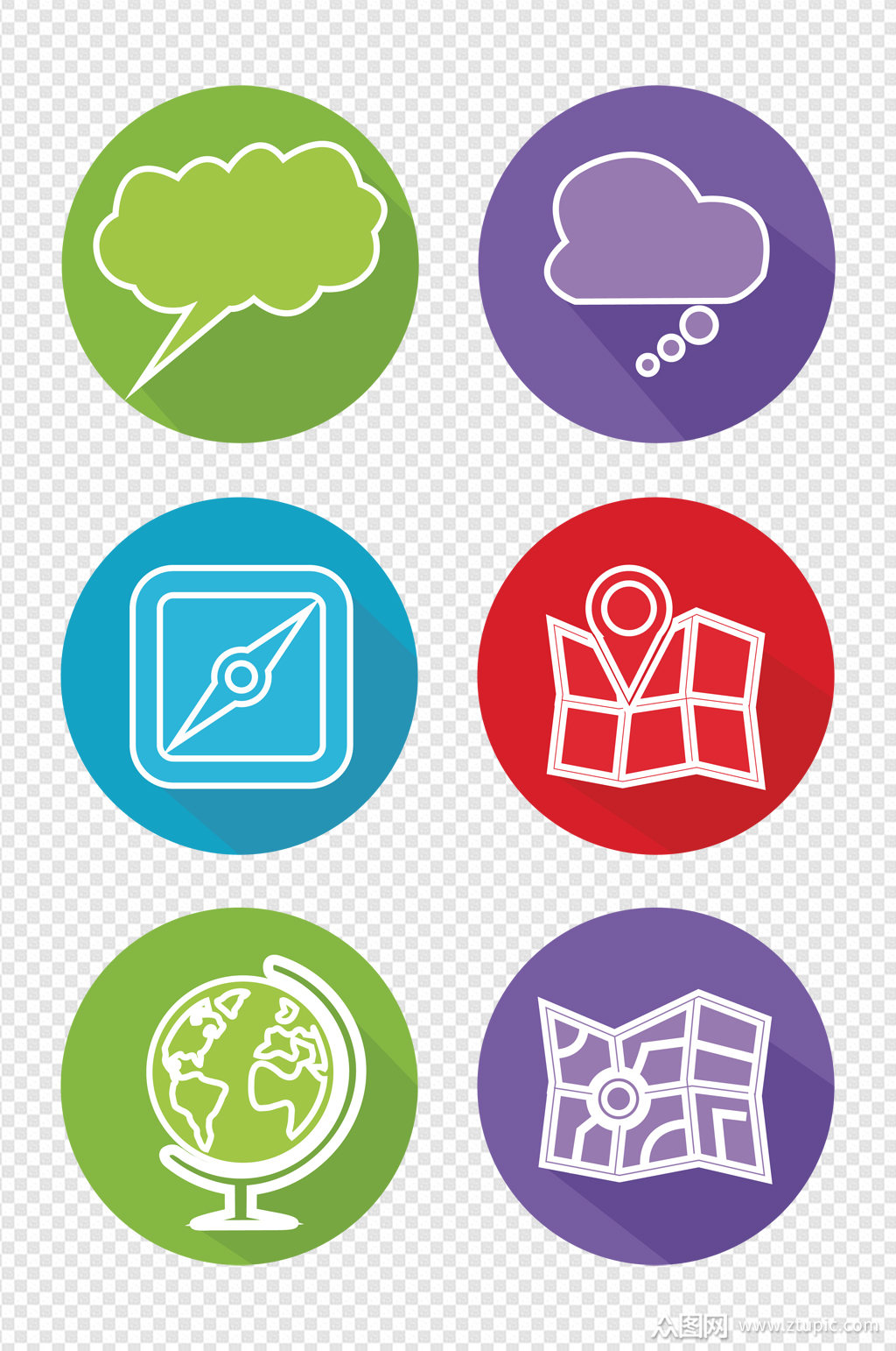 手机现代科技ui图标小标识素材