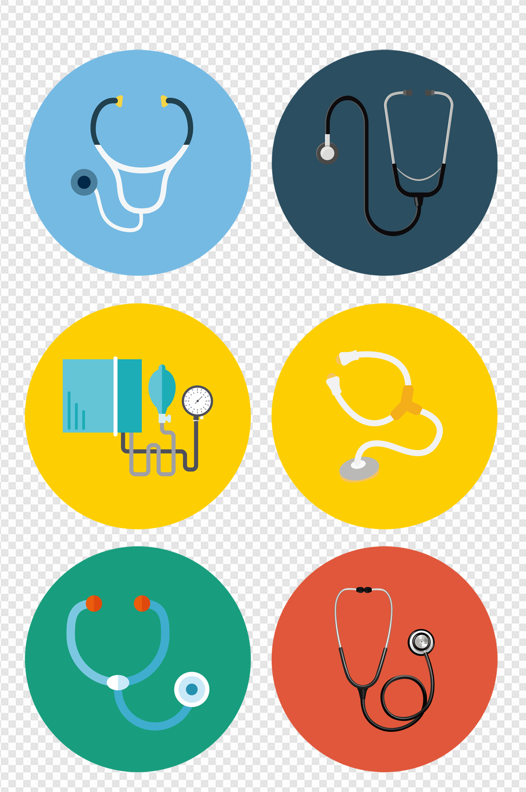 医疗器械元素图标