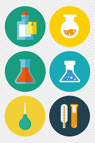 化验医疗主题元素图标