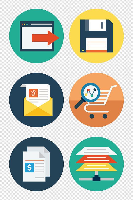 电器网络网站互联网图标素材互联网网络网站图标素材手绘网络网站互联