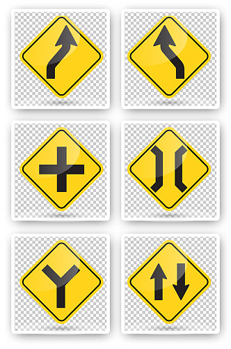 交通公路路标指示牌