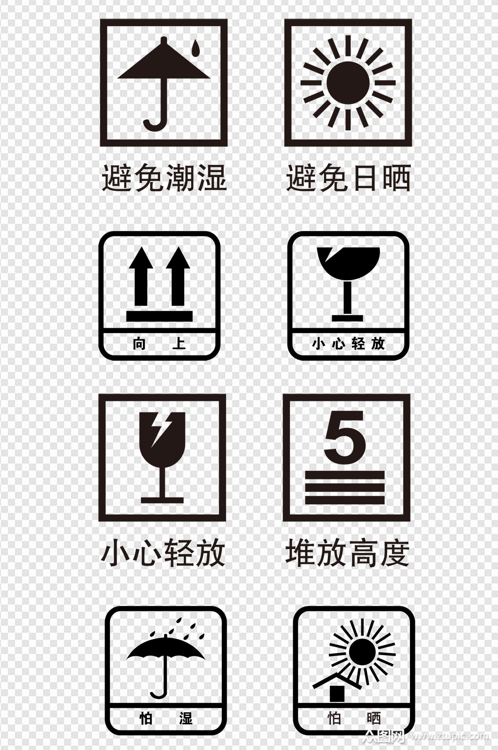 纸箱外包装标识合集