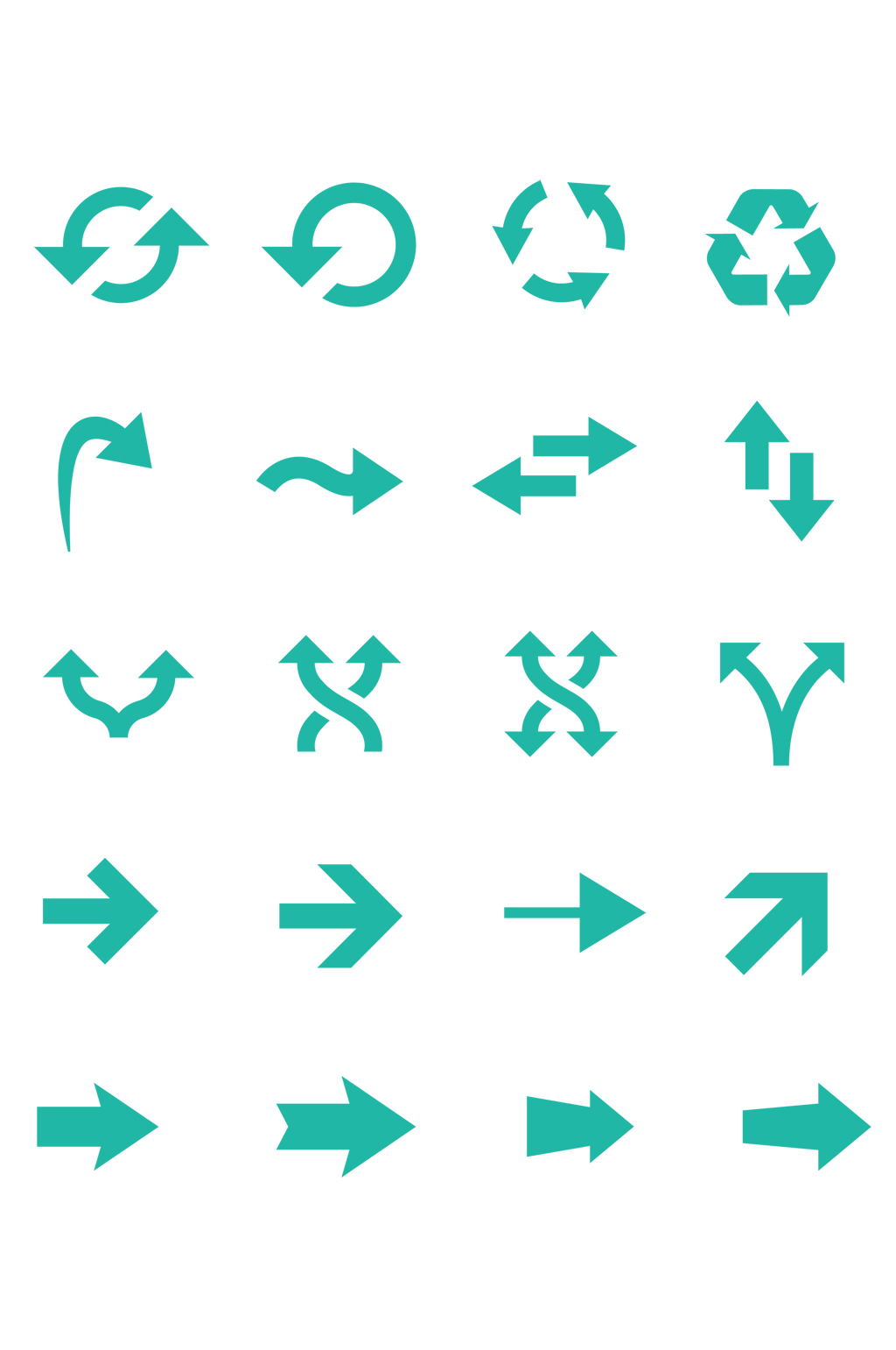 三个箭头循环的标志图片