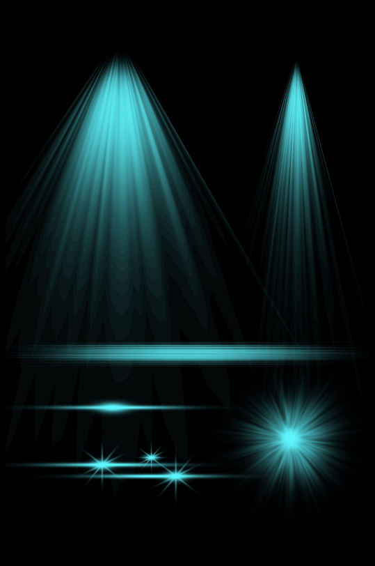 点光线光射线光灯光光影光照效果免扣元素-众图网