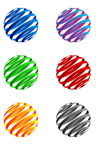 电商海报科技球装饰元素设计免扣元素