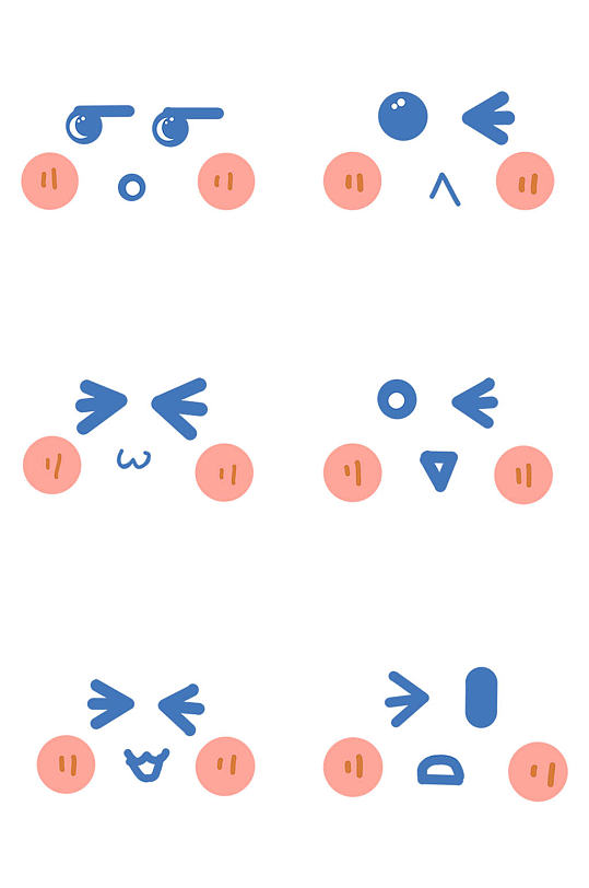 可爱卡通表情手绘图片-可爱卡通表情手绘素材下载-众图网
