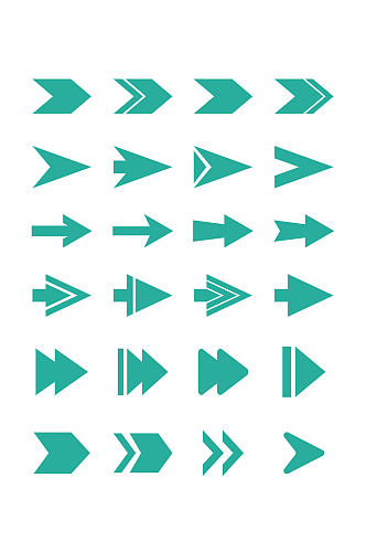 箭头元素方向小图标指示标志免扣元素